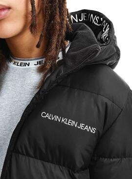 Veste Calvin Klein Jeans Tape Noire Garçon