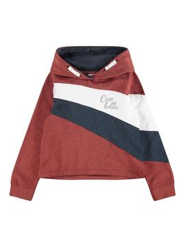 Sweat Name It Flaspain Bordeaux pour Fille