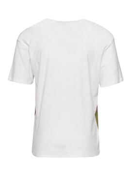 T-Shirt Jack Jones Clay Vert et Rosa pour Homme