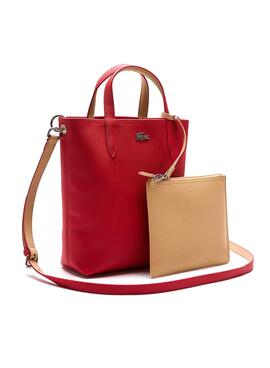 Sac à main Sac Lacoste Anna Vertical Rouge pour Femme