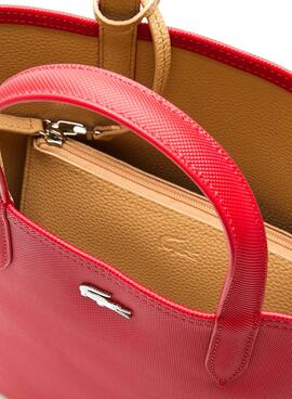 Sac à main Sac Lacoste Anna Vertical Rouge pour Femme