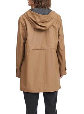 Imperméable Vila Viheaven Marron pour Femme