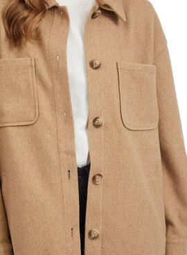 Surchemise Vila Vikimmi Marron Pour Femme