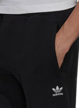 Pantalon Adidas Essentials Noire Trefoil Homme