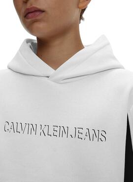 Sweat Calvin Klein Colorblock Hoodie pour Garçon