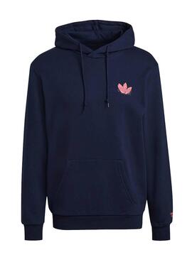 Sweat Adidas Funny Dino Bleu marine pour Homme