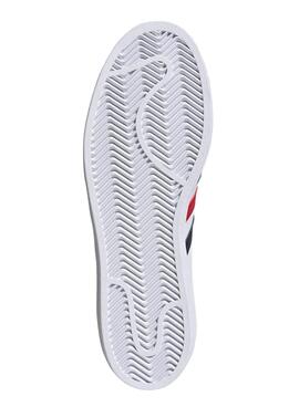 Baskets Adidas Superstar Blanc Bandas Homme