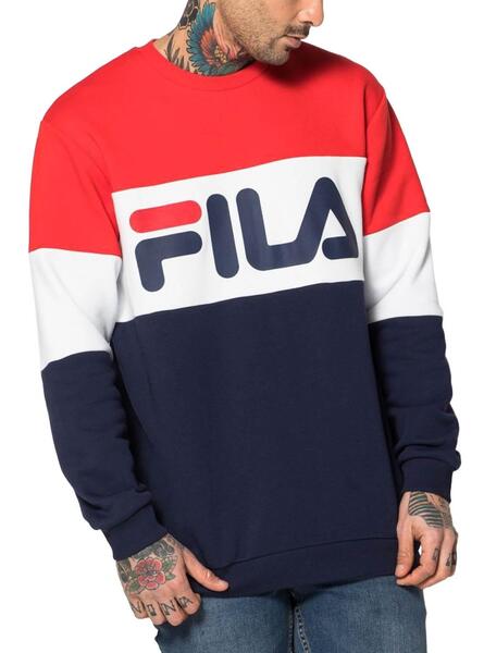 Sweat fila on sale homme rouge