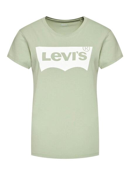 T shirt levis vert femme outlet
