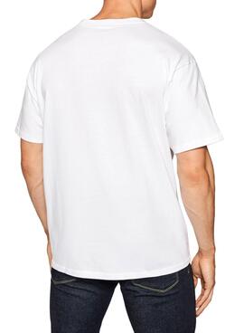 T-Shirt Levis Flower Blanc pour Homme