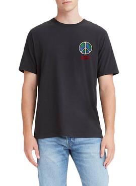 T-Shirt Levis Paix Noire pour Homme