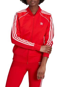 Veste Adidas Primeblue Rouge pour Femme