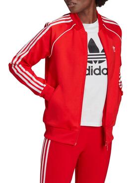 Veste Adidas Primeblue Rouge pour Femme