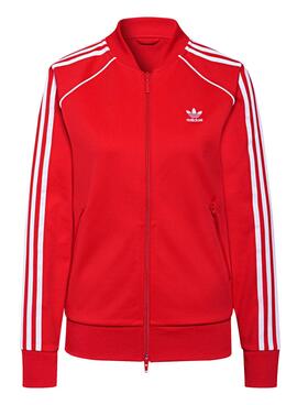 Veste Adidas Primeblue Rouge pour Femme