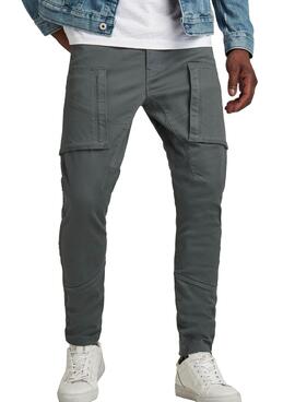 Pantalon G-Star Cargo 3D Gris pour Homme