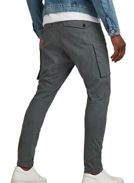 Pantalon G-Star Cargo 3D Gris pour Homme