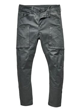 Pantalon G-Star Cargo 3D Gris pour Homme