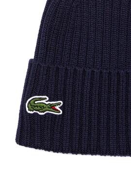 Chapeau Lacoste Bonnet Bleu marine pour Homme