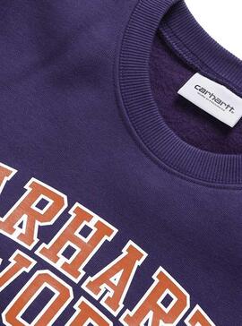 Sweat Carhartt Wip Division Purple