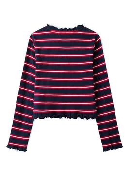 T-Shirt Pepe Jeans Tori Rayures pour Fille