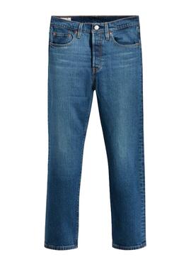 Jeans Levis 501 Crop Jean Femme