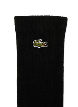 Pack 3 paires de Chaussettes Lacoste Sport Noire