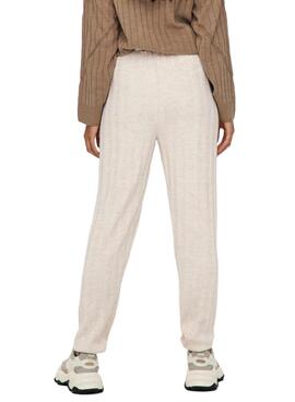 Pantalon Only New Beige Tessa pour Femme