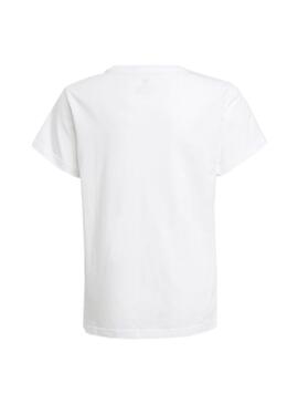 T-Shirt Adidas Trefoil Blanc pour Garçon et Fille