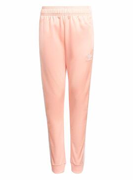 Pantalon Adidas Track Adicolor Rose Garçon Fille