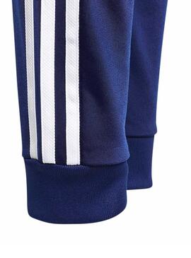Pantalon Adidas Track Adicolor Bleu Garçon et Fille
