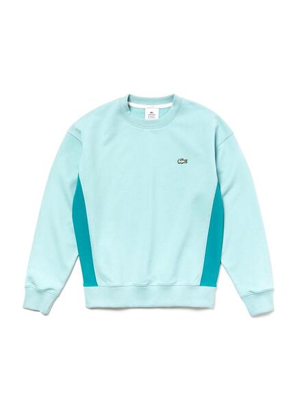 pull lacoste bleu clair