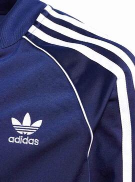 Veste Adidas Track Top Bleu foncé pour Garçons