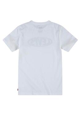 T-Shirt Levis Logo Graphic Blanc pour Garçon