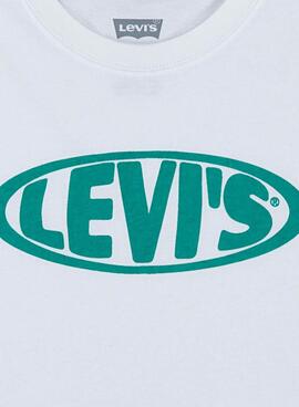 T-Shirt Levis Logo Graphic Blanc pour Garçon