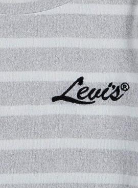 T-Shirt Levis Full Gris pour Fille