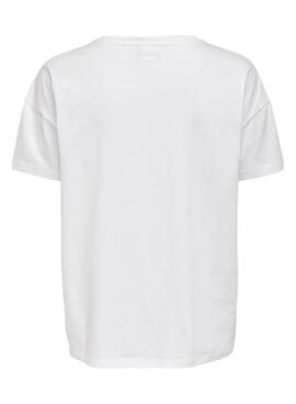 T-Shirt Only Disney Minnie Mouse Blanc Femme