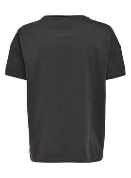 T-Shirt Only Disney Mickey Mouse Gris pour Femme