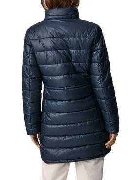 Parka Pepe Jeans Eileen Bleu marine pour Femme