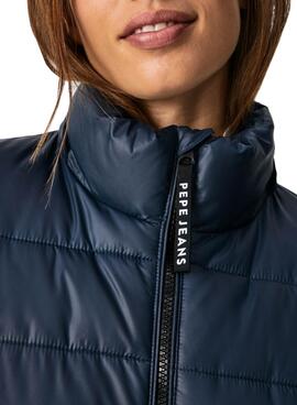 Parka Pepe Jeans Eileen Bleu marine pour Femme