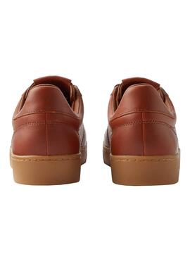 Baskets Fred Perry Spencer Marron pour Homme