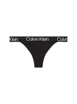 Tanga Calvin Klein Jeans Modern Structure Noire