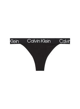 Tanga Calvin Klein Jeans Modern Structure Noire