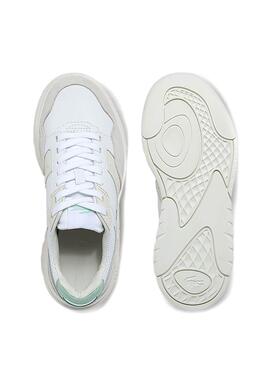 Baskets Lacoste Game Advance Luxe Blanc Femme