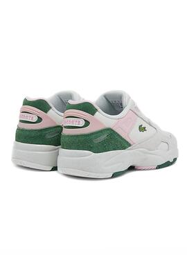 Baskets Lacoste Storm 96 LO Blanc pour Femme