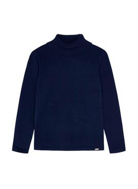 Pull Mayoral Cisne Bleu Marine pour Fille