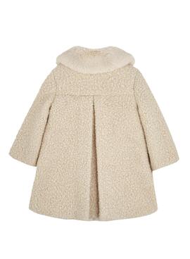 Manteaux Mayoral Frottee Beige pour Fille