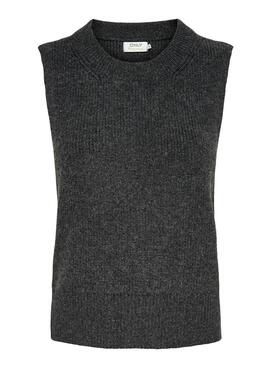 Gilet Only Paris Gris pour Femme