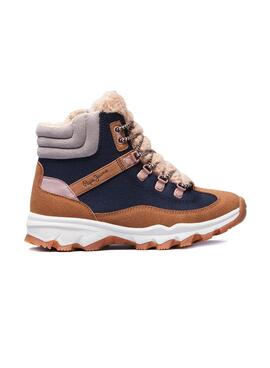 Baskets Pepe Jeans Peak Trail Denim pour Fille