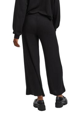Pantalon Vila Ribbi Noire pour Femme