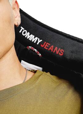 Veste Tommy Jeans Essentiel Noire pour Homme